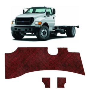 ALFOMBRA CERAMICA PARA FORD 14000 MODELO 99 EN ADELANTE ROJO