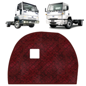 ALFOMBRA CUBRE MOTOR CERAMICA PARA FORD CARGO 1722 ROJO