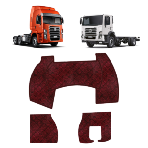 ALFOMBRA CERAMICA PARA VOLKSWAGEN CONSTELLATION ROJA