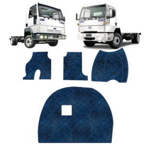 ALFOMBRA JGO AZUL PISO Y MOTOR CERAMICA FORD CARGO