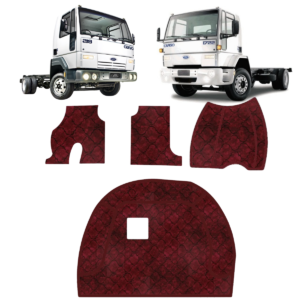 ALFOMBRA JGO ROJA PISO Y MOTOR CERMAICA FORD CARGO