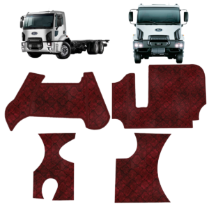 ALFOMBRA JGO ROJA CERAMICA PISO Y MOTOR FORD CARGO 2012