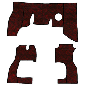 ALFOMBRA JGO PISO Y MOTOR CER P/SCAN 124-320/360/410 FTAL S4