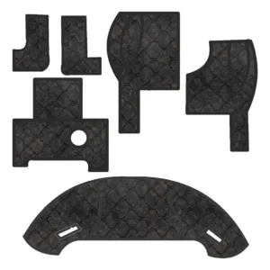 ALFOMBRA JGO GRIS PISO Y MOTOR CERAMICA MB 1634-1938 ATRON