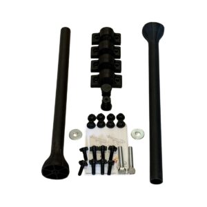 KIT SOPORTE PLASTICO DE GUARDABARROS UNIVERSALES DIAM .42MM LARGO 690MM