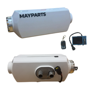 CALDERA CALEFACTOR 12/24V 5KW CARCAZA DE ALUMINIO BLANCA CAMIÓN-AUTO-MOTORHOME