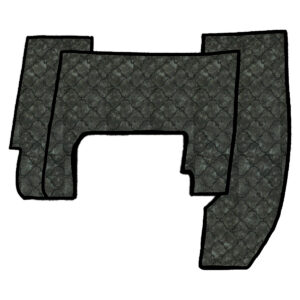 ALFOMBRA CUBREMOTOR CERAMICA SCANIA S6 R410 2019 GRIS