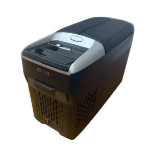 HELADERA PORTATIL COLKU APOYA BRAZOS 12V/24V - FRIO Y CALOR -11 LT - COLOR NEGRO