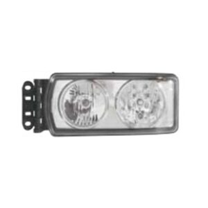 OPTICA IZQUIERDA PARA IVECO STRALIS/TECTOR/CURSOR/HI-WAY ARO PLATA