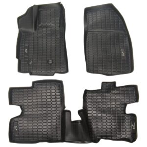 CUBRE ALFOMBRA INTERIOR ADAPTABLE PARA CAMIONETA DUSTER (2025/...) TERMOFORMADA C/BORDES ANTIDERRAME