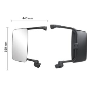 ESPEJO COMPLETO PARA SCANIA SERIE 5 SIN AUXILIAR IZQUIERDA