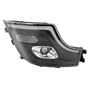 OPTICA DERECHA FONDO NEGRO CON DRL LED PARA MB ACTROS 2020…