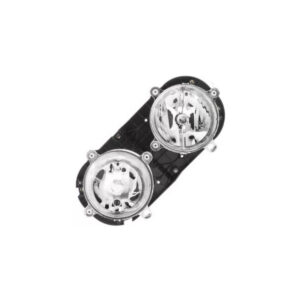 OPTICA IZQUIERDA DOBLE REDONDA DIAGONAL PARA FORD CARGO H7/H7