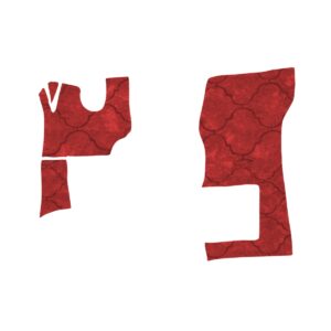 ALFOMBRA CERAMICA PARA VOLVO FH 2018 (I-SHIFT 120/520) ROJA