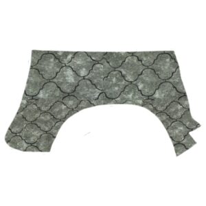 ALFOMBRA CUBRE MOTOR CERAMICA PARA MB ACTROS 2045/2048 (4 ASTAS) GRIS