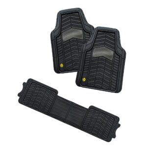 CUBRE ALFOMBRAS HEAVY DUTY C/LOGO MOMO NEGRA/ROJA