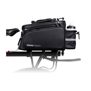 BOLSO ALFORJA ESTUCHE TRASERO MOMO AJUSTABLE C/ PORTA BOTELLA IMPERMEABLE