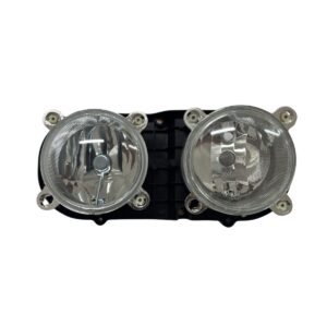 OPTICA IZQUIERDA DOBLE REDONDA HORIZONTAL PARA FORD CARGO H7/H7